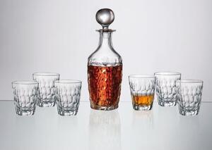 BOHEMIA MARBLE WHISKY SADA 1+6 KS
