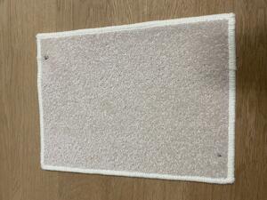 Betap koberce Kusový koberec Eton 2019-60 biely štvorec - 80x80 cm