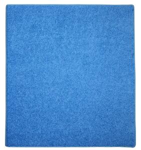 Vopi koberce Kusový koberec Color Shaggy modrý štvorec - 60x60 cm