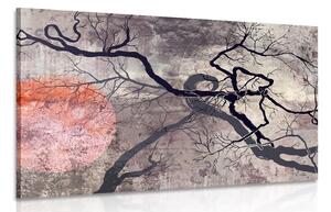 Obraz surrealistické stromy Varianta: 60x40