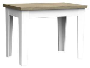 Ard Stôl do jedálne Loker 100 x 60 cm dub sonoma a bílé nohy