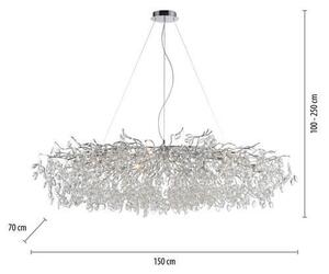 LUSTER, 150/70/250 cm - Interiérové svietidlá