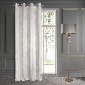 ZATEMŇOVACÍ ZÁVES NA KRÚŽKOCH LIMITED COLLECTION LUNA2 140X250 CM BIELA