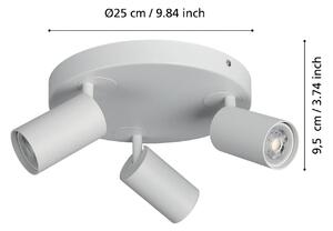 EGLO connect Telimbela-Z bodové svetlá 3-pl. biela