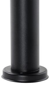 Moderný vonkajší stĺp čierny 50 cm - Elly