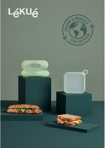 Súprava silikónových desiatových obalov na sendvič a bagetu Lékué Reusable
