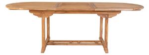 Dizajnový záhradný stôl Risha 180-240 cm teak