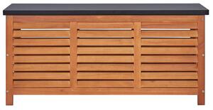 Záhradný úložný box 117x50x55 cm masívne eukalyptové drevo