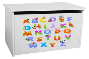 Adk Detský úložný box Toybee s abecedou