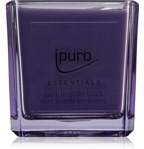 Ipuro Essentials Lavender Touch vonná sviečka 125 g