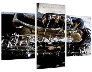 Obraz - Saxofón (90x60 cm)