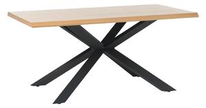 Dizajnový jedálenský stôl Micheal 160 cm prírodný dub