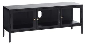 Dizajnový TV stolík Joey 132 cm čierny