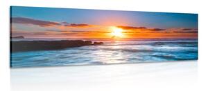 Obraz romantický západ slnka Varianta: 120x40