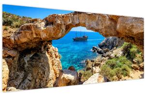 Obraz - Cape Greco (120x50 cm)