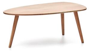 MUZZA Konferenčný stolík anaule Ø 110 x 60 cm prírodný