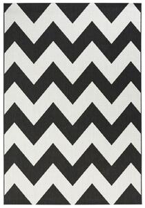 Hanse Home Collection koberce Kusový koberec Meadow 102738 schwarz / creme – na von aj na doma - 120x170 cm
