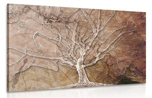 Obraz koruna stromu s abstraktným nádychom Varianta: 60x40