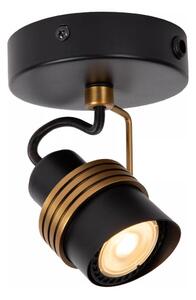 Lucide 34944/01/30 - Bodové svietidlo TUNDRAN 1xGU10/5W/230V čierna