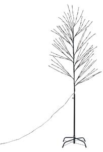 Vianočný stromček čierny 200 cm vrátane LED IP44 - Vixen