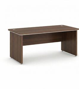 Kancelársky písací stôl ARRISTO LUX, 180x90 cm, orech