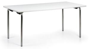 Skladací stôl SPOT, 160x80 cm, biela