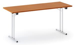 Skladací konferenčný stôl FOLDING, 160x80 cm, čerešňa