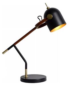 Lucide 05627/01/30 - Stolná lampa WAYLON 1xE27/25W/230V čierna