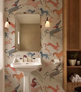 WALLCOLORS Oriental Animals wallpaper - tapeta POVRCH: Prowall Concrete