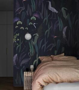 WALLCOLORS Calm Heron Purple wallpaper - tapeta POVRCH: Prowall Canvas