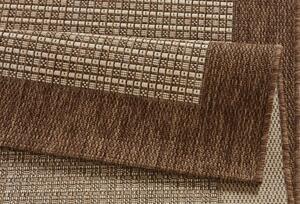 Hanse Home Collection koberce AKCIA: 80x150 cm Kusový koberec Natural 102720 Braun – na von aj na doma - 80x150 cm