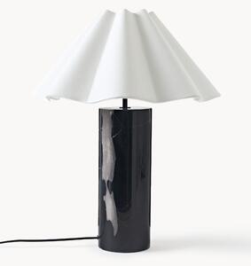Veľká stolová lampa's mramorovým podstavcom Arya