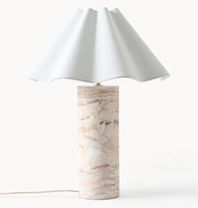 Veľká stolová lampa's mramorovým podstavcom Arya