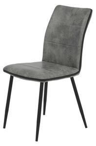 Jedálenská stolička CAROLINE S sivá
