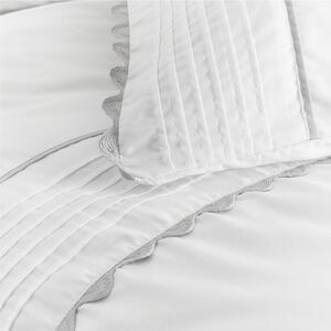 Biele obliečky z egyptskej bavlny Bianca Ric Rac, 200 x 200 cm