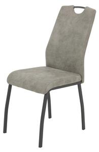 Jedálenská stolička ELIF II S sivá