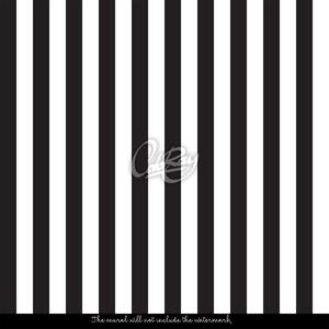 Fototapeta Čierne a biele pruhy Samolepící 250x250cm