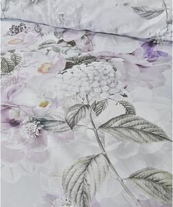 Fialovo-sivé bavlnené obliečky Bianca Amethyst, 135 x 200 cm
