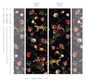 WALLCOLORS Dutch Flowers wallpaper - tapeta POVRCH: Prowall Sand
