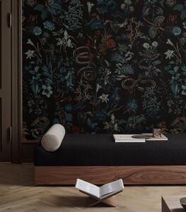 WALLCOLORS Botanic black wallpaper - tapeta POVRCH: Prowall Concrete