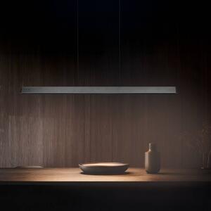 LED závesné svietidlo Donegal, čierne, dĺžka 150 cm,, Čierna, Obývacia izba / jedáleň, kov, Moderný, Závesné svietidlo