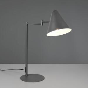 Stolová lampa Cosima, antracitová, výška 50 cm, kov, Čierna, Obývacia izba / jedáleň, kov, Moderný, Stojacie svietidlo