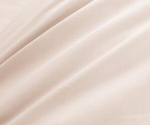 Béžová obliečka z bavlneného saténu Bianca Classic, 200 x 200 cm