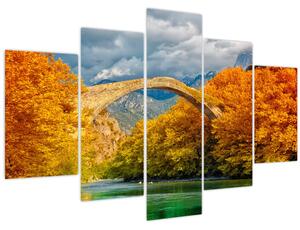 Obraz - Konitsa most (150x105 cm)