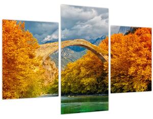 Obraz - Konitsa most (90x60 cm)