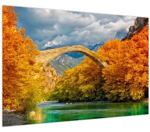Obraz - Konitsa most (90x60 cm)
