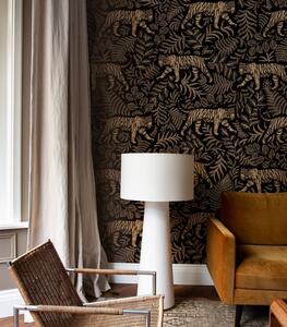 WALLCOLORS Camouflaged Tiger wallpaper - tapeta POVRCH: Wallstick