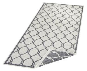 NORTHRUGS - Hanse Home koberce Kusový koberec Twin-Wendeteppiche 103121 grau creme - 80x250 cm
