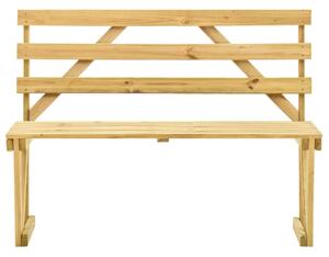 Záhradná lavička 120 cm impregnovaná borovica