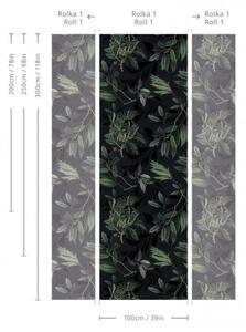 WALLCOLORS Olive Branch Green wallpaper - tapeta POVRCH: Prowall Sand